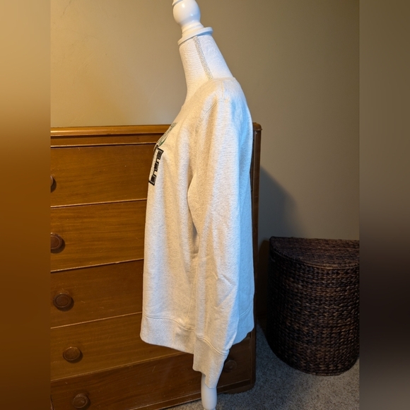 GREEN Bay Packers Repurposed Sequin Game Day Sweatshirt 1X - Picture 4 of 9